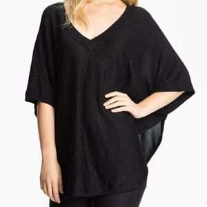 Flat Knit Poncho